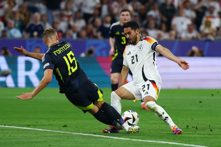 Germany thrash Scotland