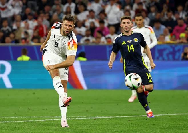 Germany thrash Scotland